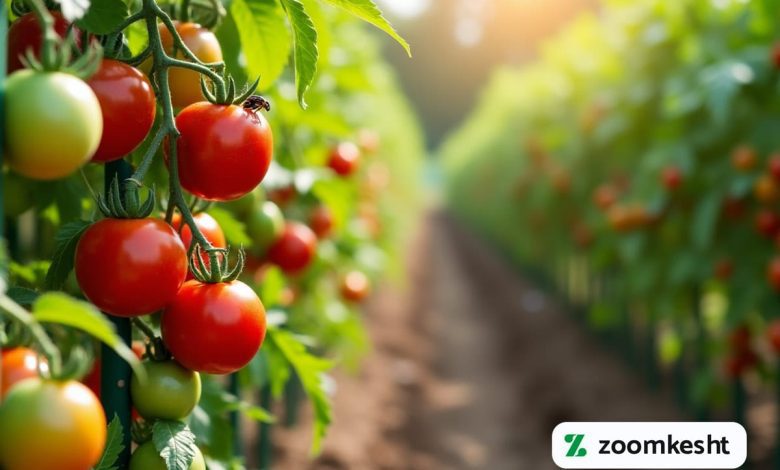 افزایش باردهی گوجه فرنگی