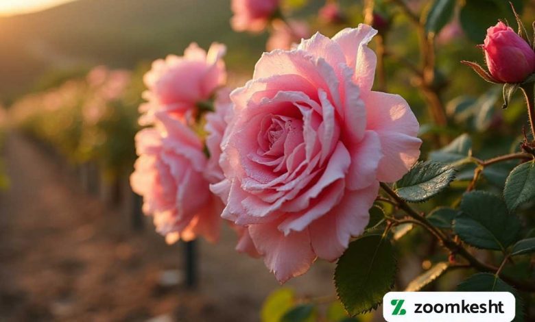 کاشت گل محمدی