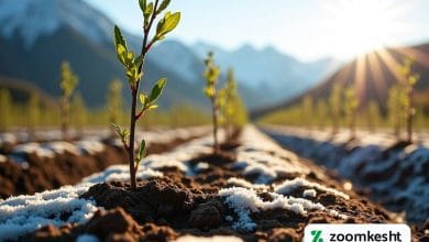 پایه نهال بادام برای مناطق سردسیر