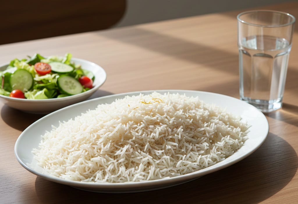 برنج هاشمی گیلان پخته شده